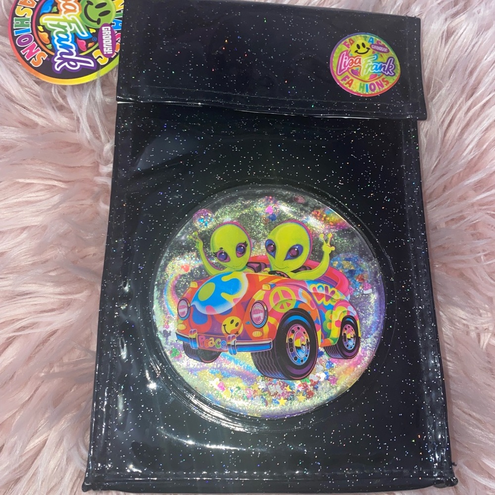 Vintage and Rare Zoomer and Zorbit Lisa Frank Lunchbox with Origin Tag CLEAN - Picture 3 of 9